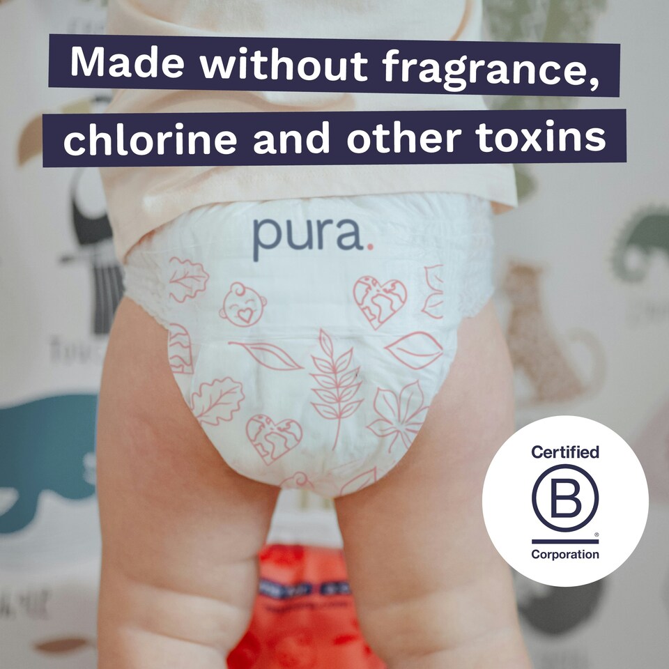 image 1 of Pura Soft & Sensitive Nappy Pants Size 7, 96ct