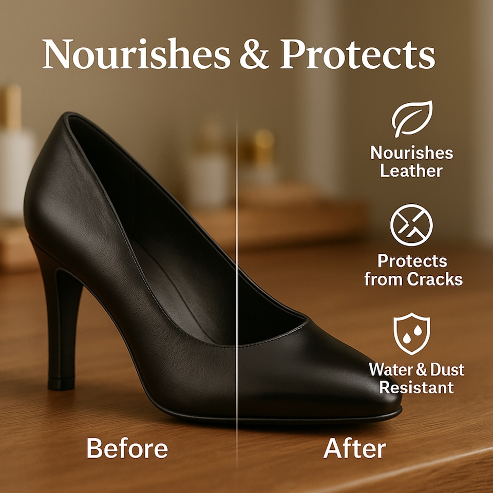 image 1 of Shoe Polish - Premium Leather Polish - Black