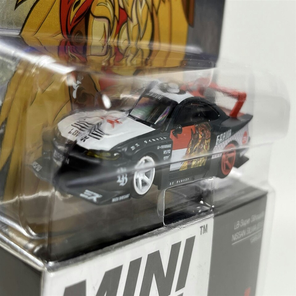 image 1 of LB Super Silhouette Nissan Silvia S15 Garuda 1:64 Scale Mini GT MGT00652R