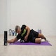 image 4 of Urban Fitness  2 in 1 Massage Roller Set - Black/Silver -  - Fitness - UFA314