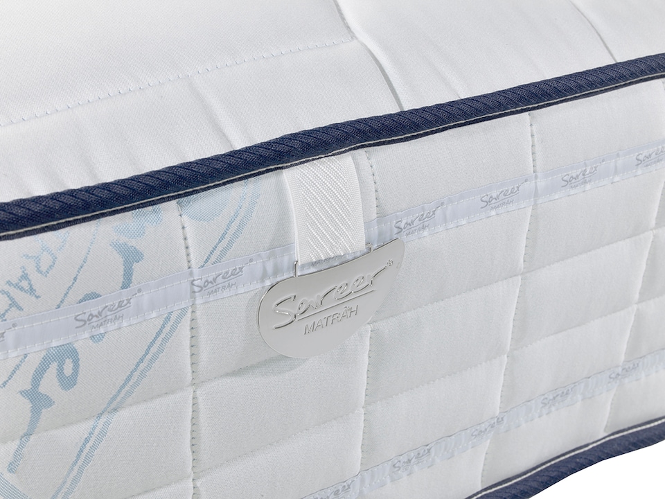 image 1 of Sareer Pocketo 2000 Pocket Sprung Mattress 3FT | White | Single