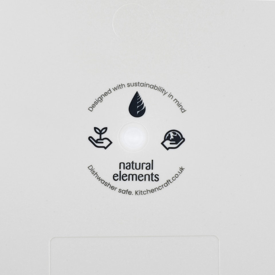 image 1 of Natural Elements Set of 4 Summer Side Plates 20cm | Cream