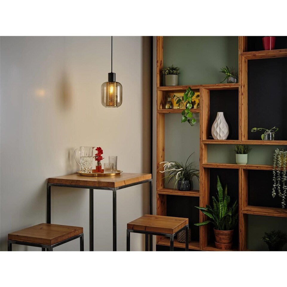 image 1 of Osram Decor Firefly Pendant Ceiling Light E27 Black | Black | Black | 1