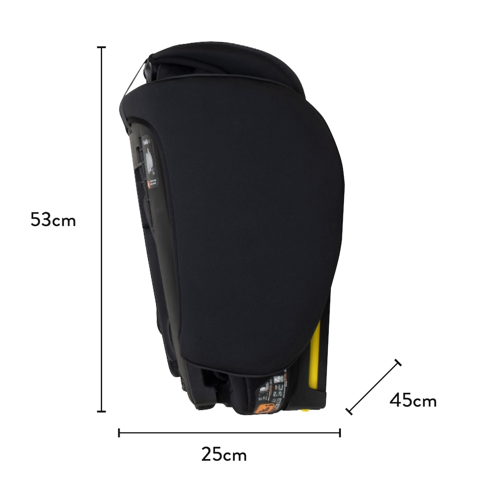image 1 of Cosatto On The Go iSize Travel Car Seat Lightweight Foldable Booster, Quick Fit, R129 Safety