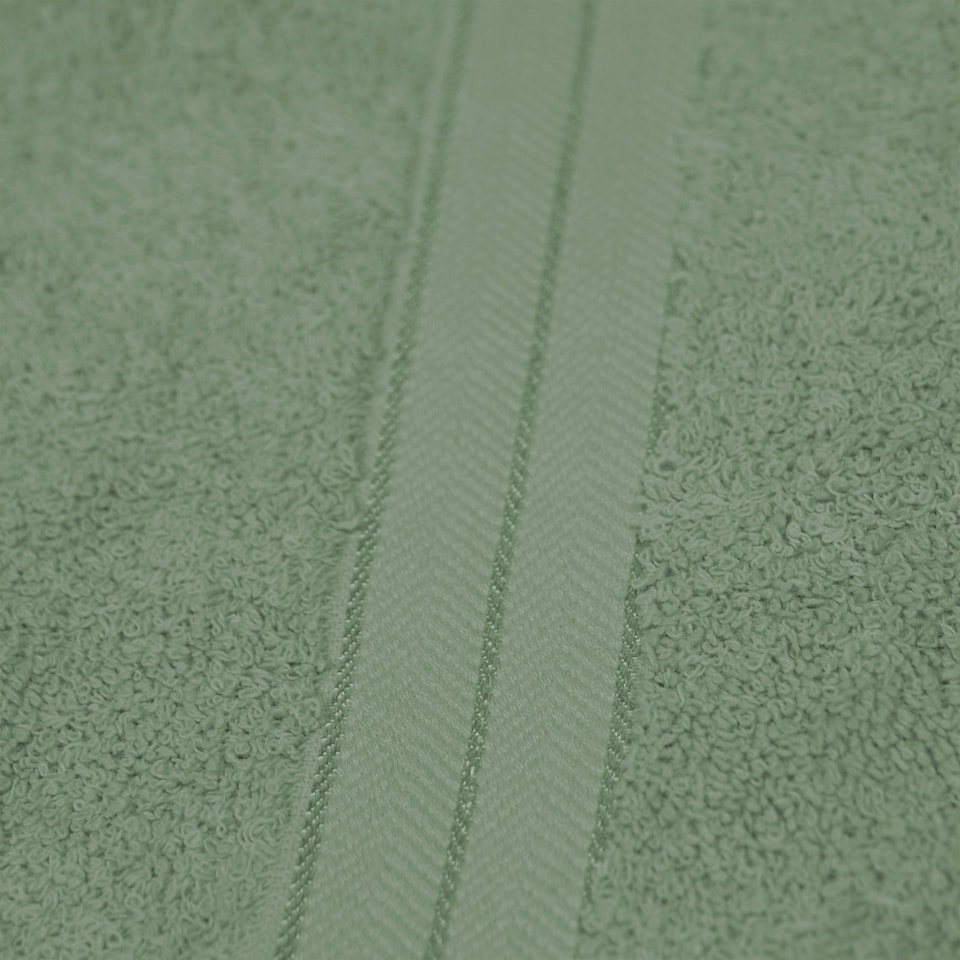 image 1 of OHS Luxury 100% Cotton 500GSM Bathroom Bath Towel Green | Olive Green | Bath towel