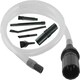 image 1 of SPARES2GO Universal Vacuum Micro Tool Kit Garage Workshop Dust Extractor Sander 30 - 38mm
