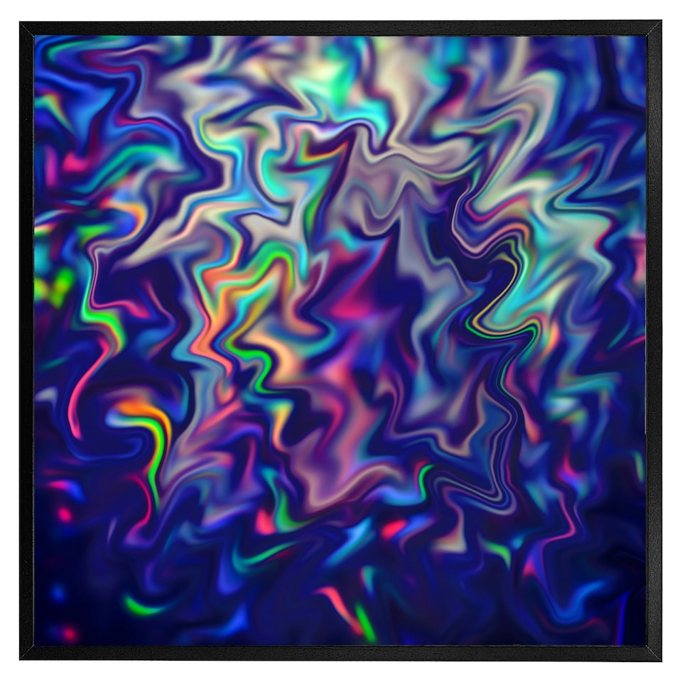 image 1 of Psychedelic marble (Picture Frame) Brown | XS