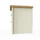 image 4 of Lisbon Bedside with 2 Drawers Cream & Oak