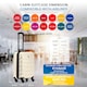 image 3 of 55x40x20cm Ryanair (Priority) TUI, Carry on Cabin Suitcase Hard Shell Approved for 60+ Airlines Cream | Cream/Black | Cabin Bag