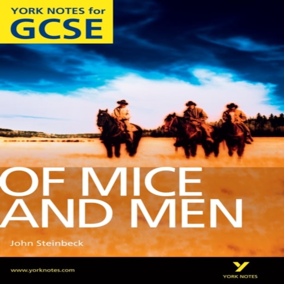Of Mice And Men: York Notes Gcse (grades A*-g)