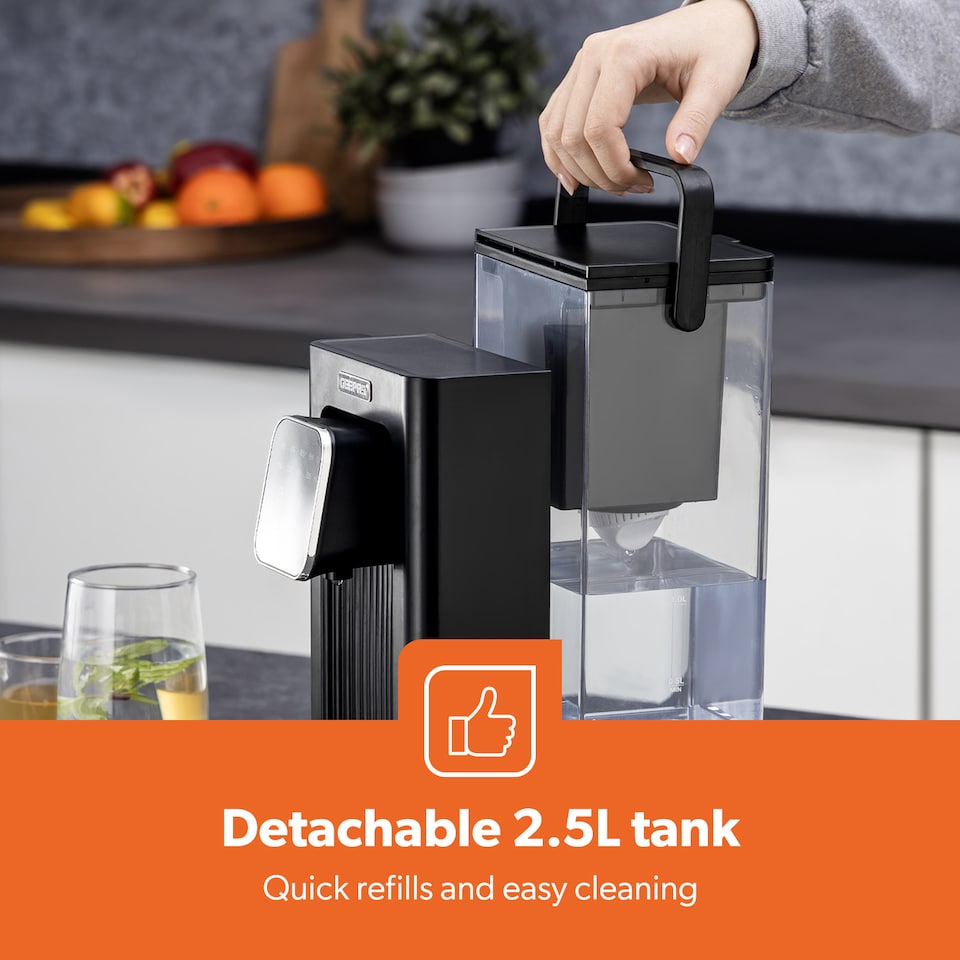 image 1 of GEEPAS Instant Water Dispenser 2.6KW, Strix Filter 2.5L Tank