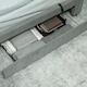 image 8 of HOMCOM Upholstered Ottoman Bed with Storage Drawer and Adjustable Headboard, 5ft King Size Bed Frame with Gas Lift End Opening, Wooden Slats, No Mattress, Grey
