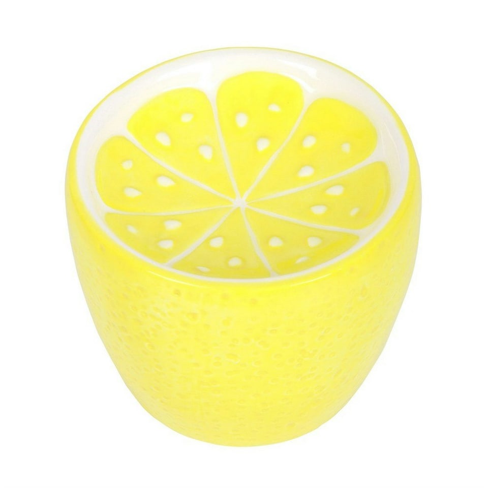 image 1 of Something Different Lemon Oil Burner - Yellow - One Size