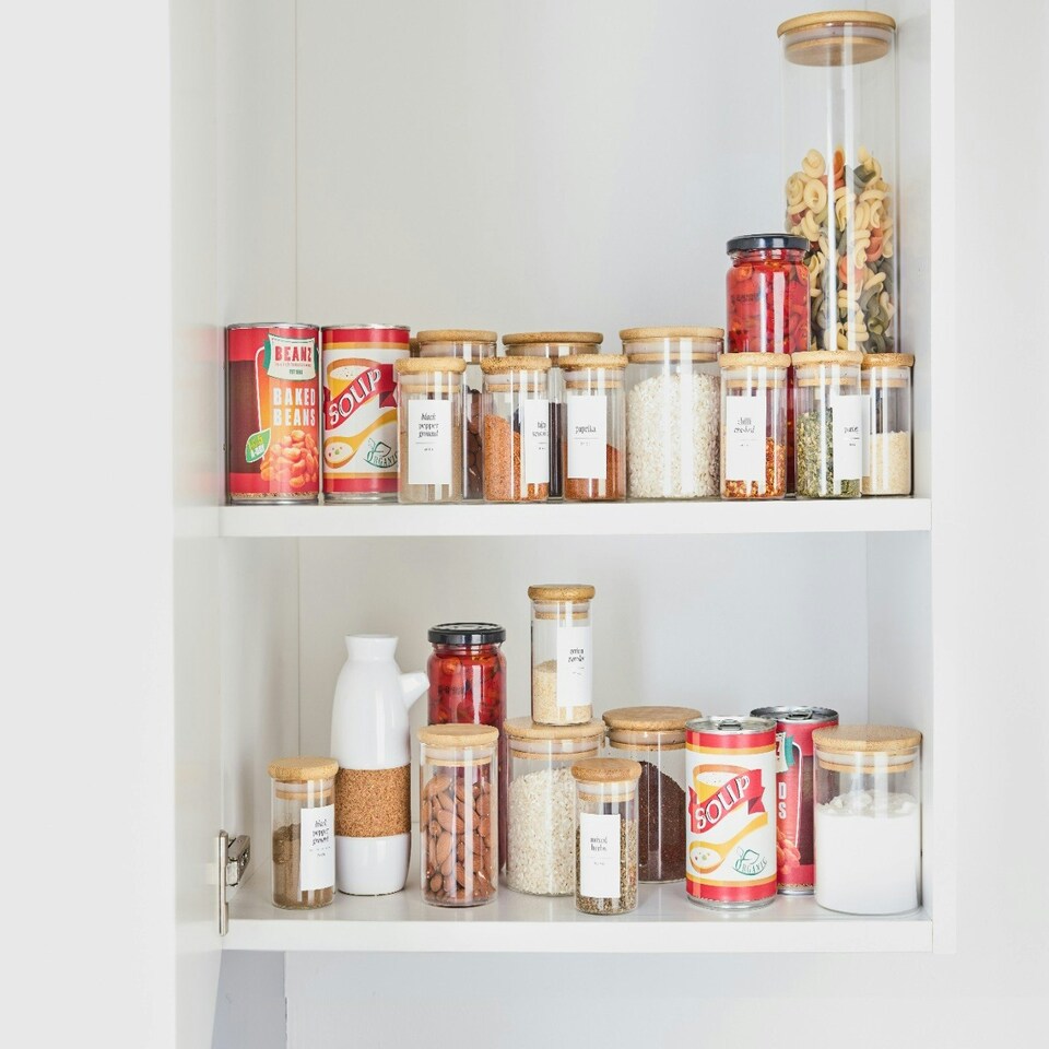 image 1 of Minky 2 Tier Shelf Organisers - Pack of 4
