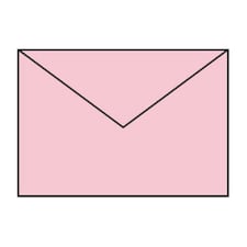 Rössler - C5 Paperado Envelopes, Pack of 5, Flamingo N/A | C5