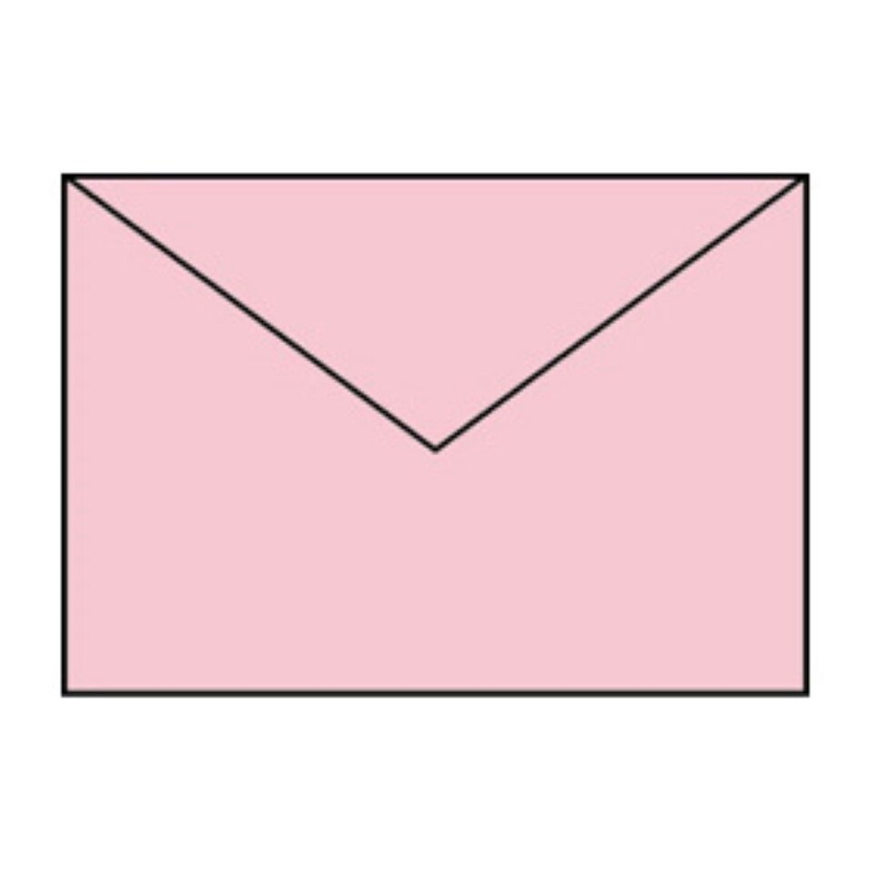 Rössler - C5 Paperado Envelopes, Pack of 5, Flamingo N/A | C5
