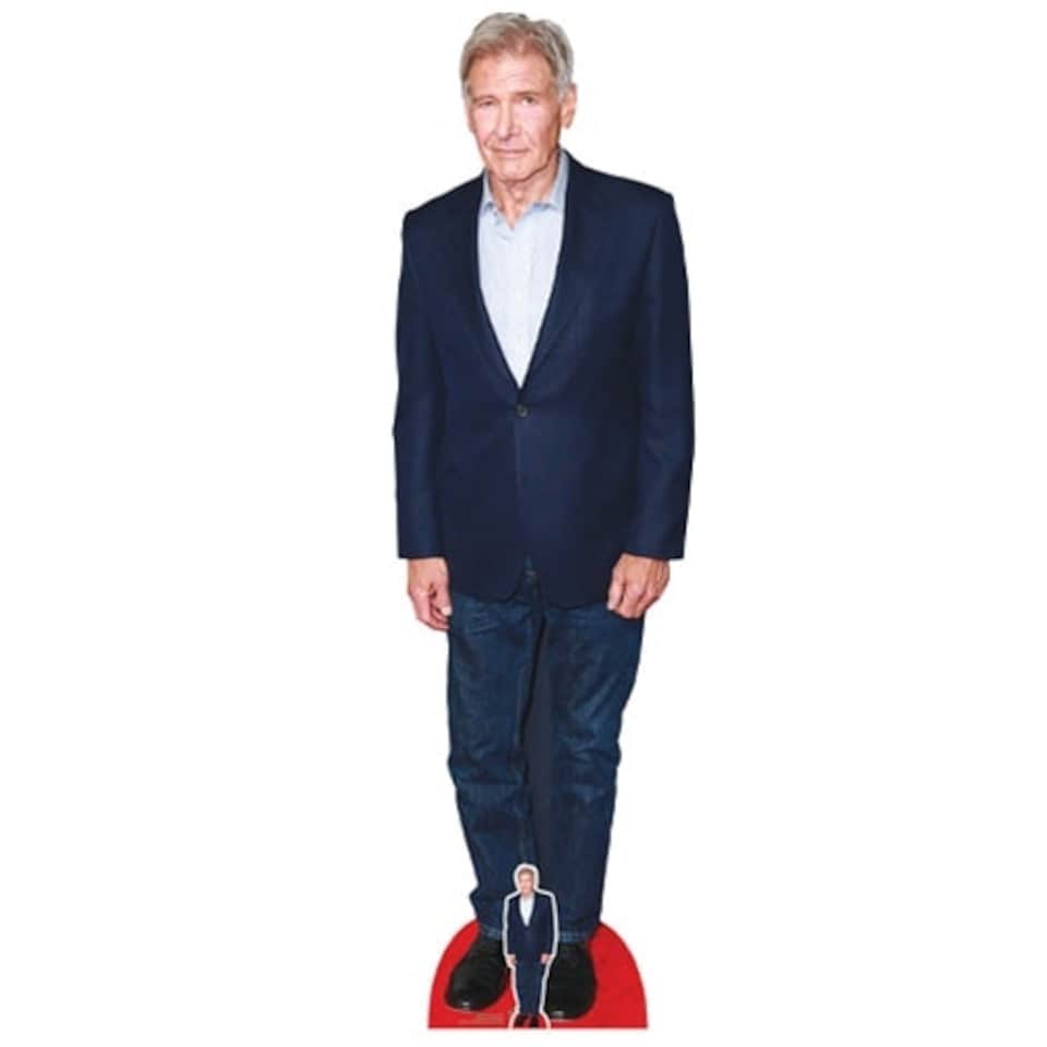 Harrison Ford Blue Suit Lifesize Cardboard Cutout 186cm