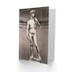 image 2 of Michelangelo Art Card Statue of David Vintage Photograph