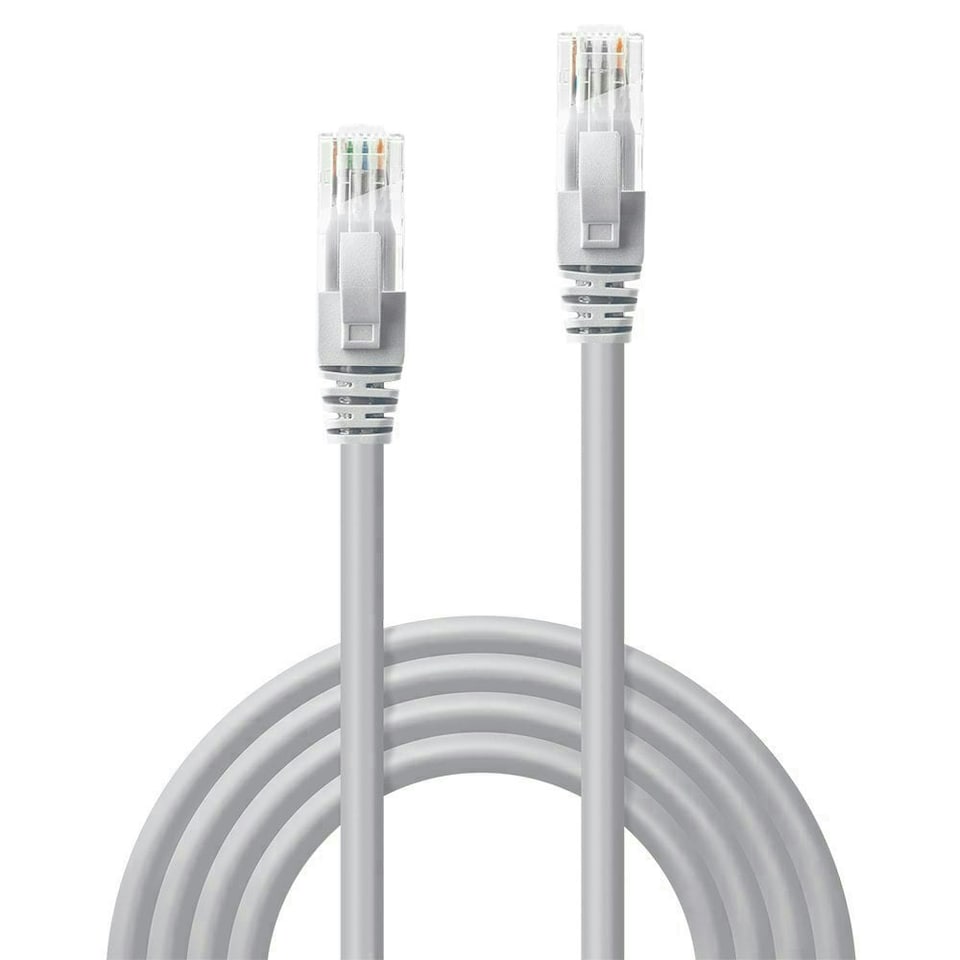 image 1 of 0.5m CAT6 U/UTP Snagless Gigabit Ethernet Cable, Grey