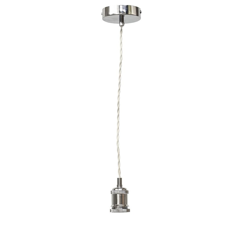 image 1 of Flex - Polished Chrome Retro Ceiling Pendant Flex Kit for Shades
