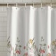 image 2 of Catherine Lansfield Countryside Floral 180x180cm Shower Curtain Pink | Pink | One Size