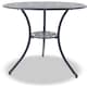 image 7 of Centurion Supports POSITANO Garden and Patio Grey Cast Aluminium Bistro Table