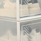 image 8 of HOMCOM 18PCS Stackable Clear Plastic Shoe Storage Box for UK/EU Size 8.5/43