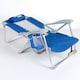 image 4 of Beach Chair Aktive Blue White 49 x 78 x 56 cm (2 Units) N/A