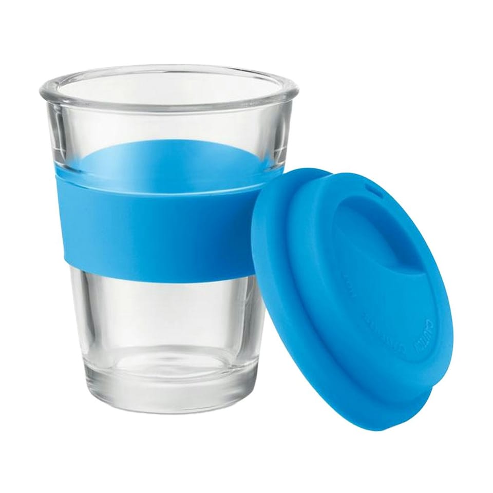 image 1 of MidOcean Astoglass Glass 350ml Tumbler - Blue - One Size | Blue | 1