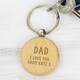 image 6 of Personalised Free Text Wooden Keyring