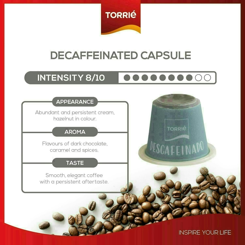 image 1 of Home Compostable - Decaf - Nespresso ® Compatible Biodegradable Coffee Capsules (30 Pods)