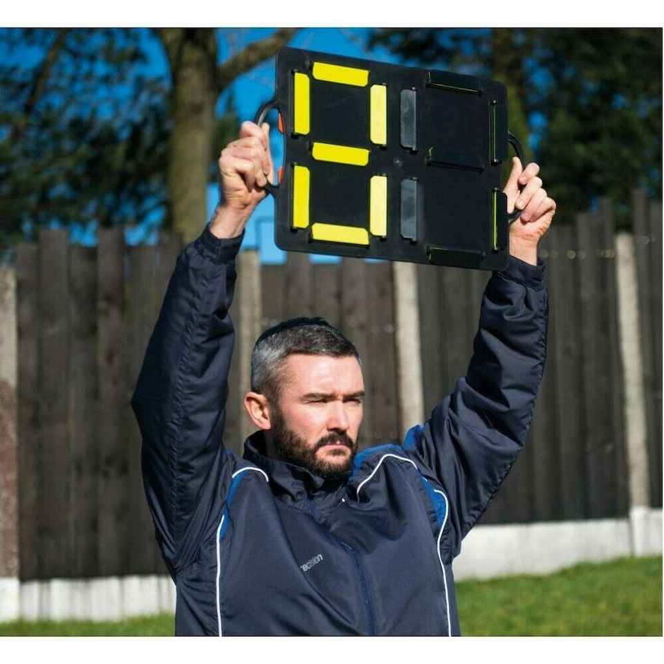 Precision Substitutes Number Board - Orange/Yellow/Black - One Size
