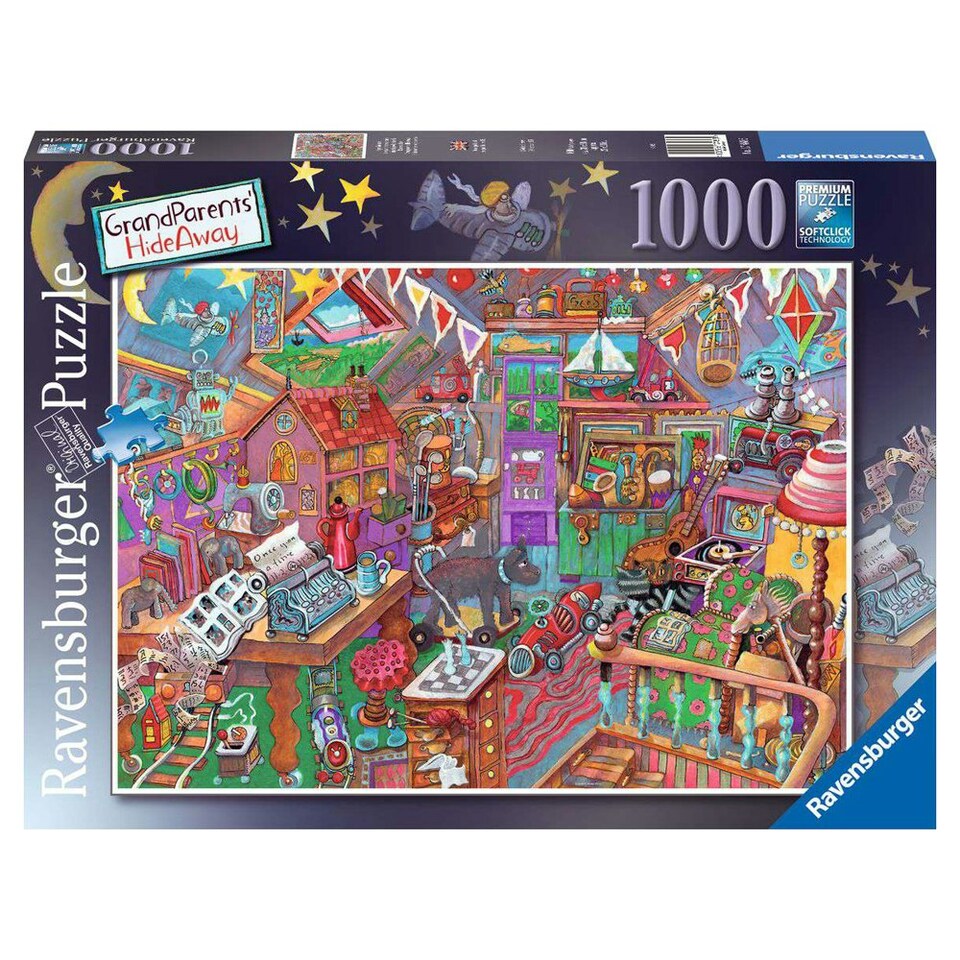 image 1 of Ravensburger Grandparents Hideaway 1000 Piece Jigsaw Puzzle