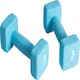 image 4 of Neoprene Coated Dumbbell Set (2 x 3kg)