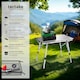 image 2 of Camping Table Tina - foldable, height-adjustable - Black
