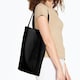 image 2 of SOLS Zen Organic Cotton Tote/Shopper Bag - Black - One Size Black