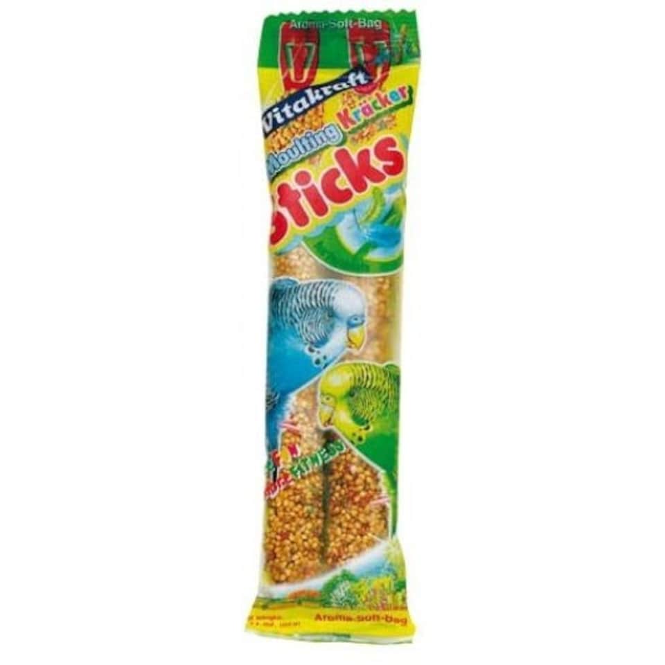 Vitakraft Budgie Kräcker Feather Care 2 Pack (Pack of 7)