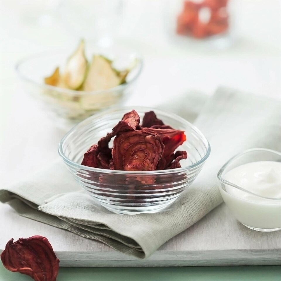 image 1 of LAV Derin Glass Serving Bowl - 7cm - Clear | Clear | Clear
