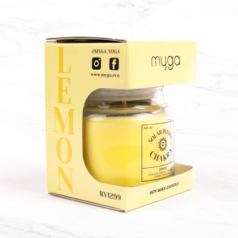 image 1 of Myga Solar Plexus Chakra Lemon Scent