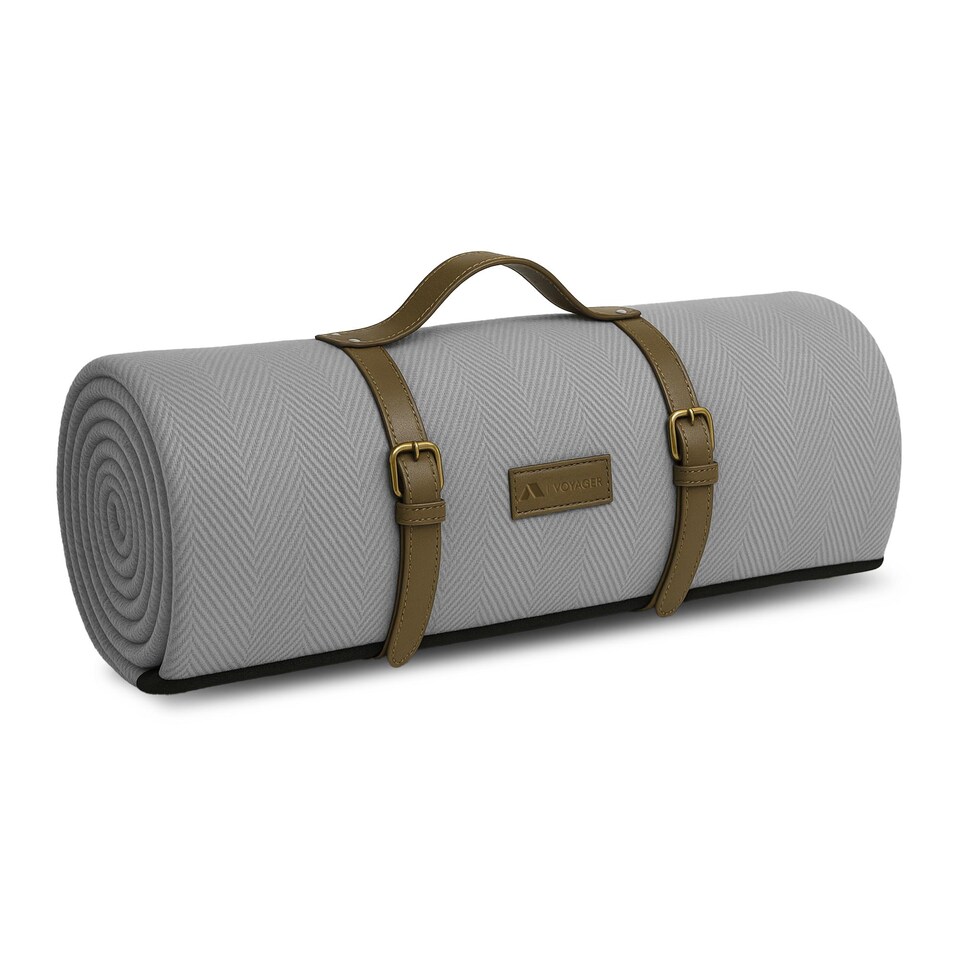 Voyager Extra Large Picnic Blanket with Waterproof Backing and Carry Handle