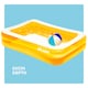 image 4 of Sunburst Inflatable Paddling Pool 6.5ft
