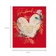 image 6 of Words 'n' Wishes Valentine Day Card to my Wonderful Husband on Valentine's Day, 23 x 19 cms, Red