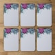 image 2 of Purple & Blue Flowers (Coaster)