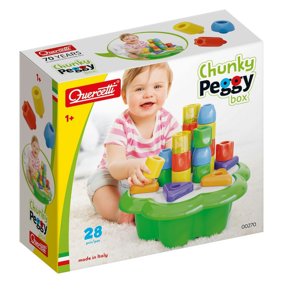 image 1 of Quercetti Chunky Peggy
