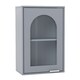 image 10 of COSTWAY Bathroom Wall Cabinet Medicine Cabinet Grey