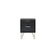 image 4 of Premium Matte Black Lamp Table Black
