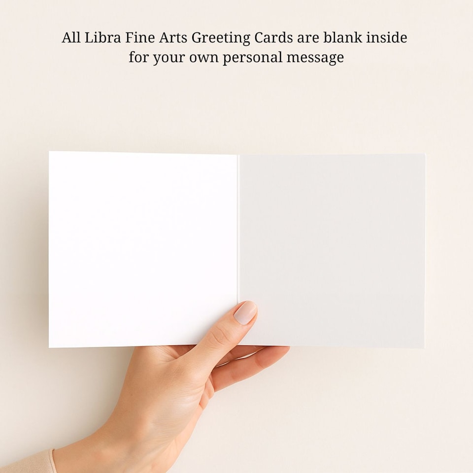 Libra Fine Arts Christmas Robin Card – Cute Robin Festive Christmas ...