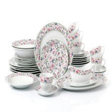 35pc Bloomsbury Garden Dinner Set