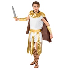 Mens Mighty Gladiator Costume | Gold | gold | XL | 1