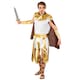 image 1 of Mens Mighty Gladiator Costume | Gold | gold | XL | 1
